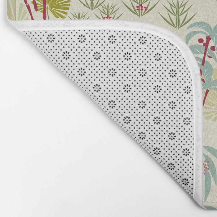 Tropical Spring Bath Mat Gallery Image 2