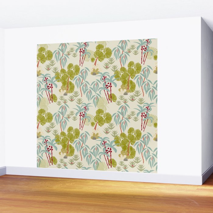 Tropical Spring Wall Mural Gallery Image 2