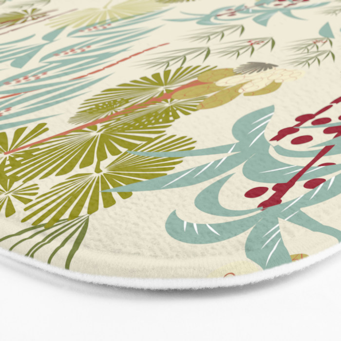Tropical Spring Bath Mat Gallery Image 3