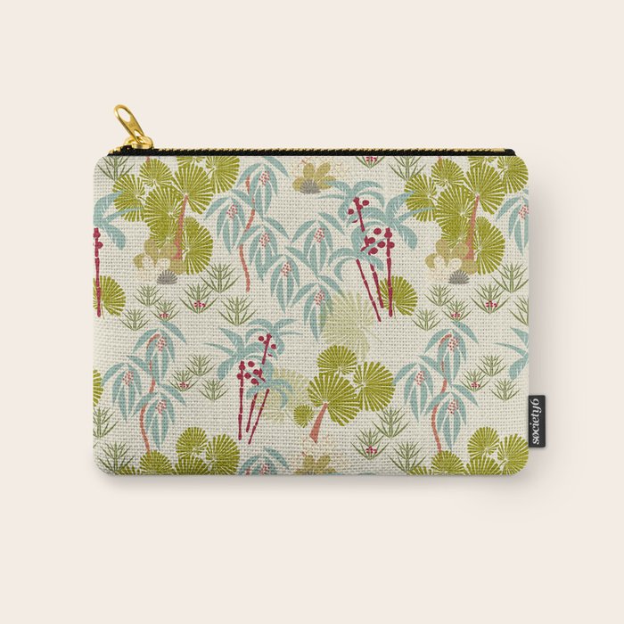 Tropical Spring Carry All Pouch Gallery Image 1