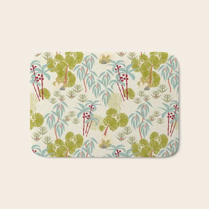 Tropical Spring Bath Mat Gallery Image 1