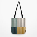 Color Block Line Abstract VIII Tote Bag Gallery Image 2