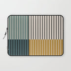 Color Block Line Abstract VIII Laptop Sleeve Gallery Image 1