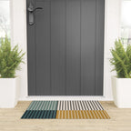 Color Block Line Abstract VIII Welcome Mat Gallery Image 3