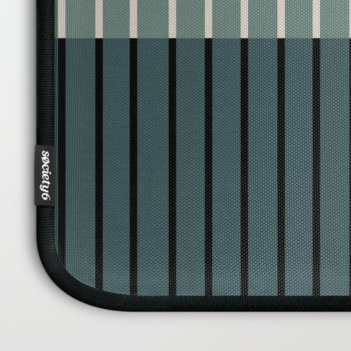 Color Block Line Abstract VIII Laptop Sleeve Gallery Image 3