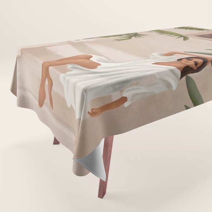 Graceful Resting II Tablecloth Gallery Image 1