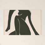 Abstract Art Female Figure 31 Welcome Mat Gallery Image 1