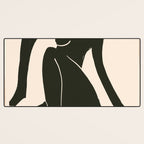 Abstract Art Female Figure 31 Desk Mat Gallery Image 3
