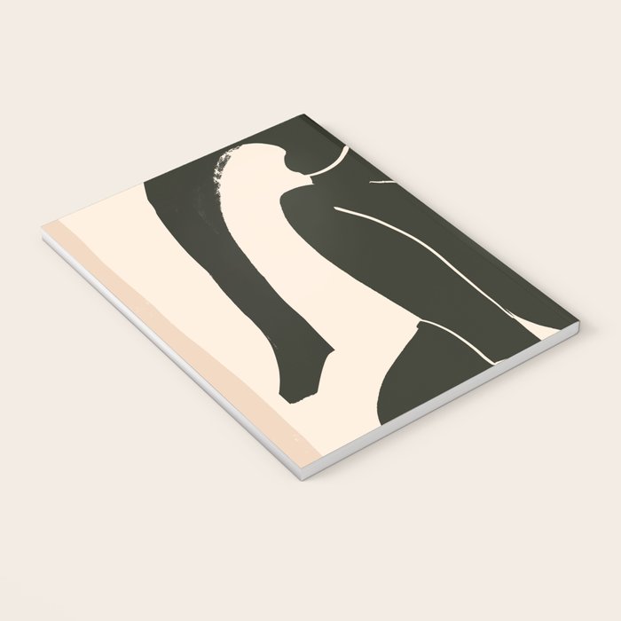 Abstract Art Female Figure 31 Notebook Gallery Image 3