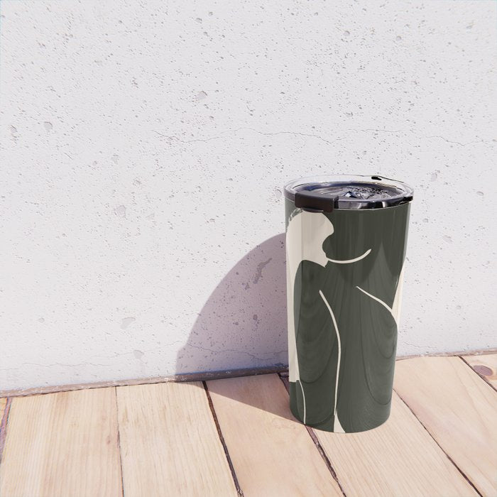 Abstract Art Female Figure 31 Travel Mug Gallery Image 4
