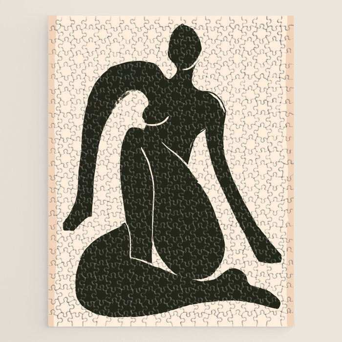 Abstract Art Female Figure 31 Jigsaw Puzzle Gallery Image 1