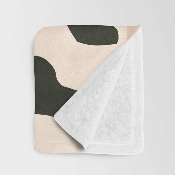 Abstract Art Female Figure 31 Throw Blanket Gallery Image 3