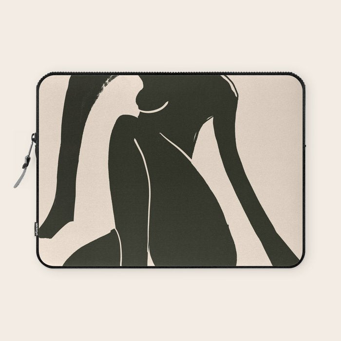 Abstract Art Female Figure 31 Laptop Sleeve Gallery Image 1