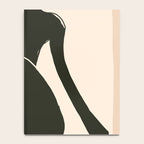Abstract Art Female Figure 31 Notebook Gallery Image 4