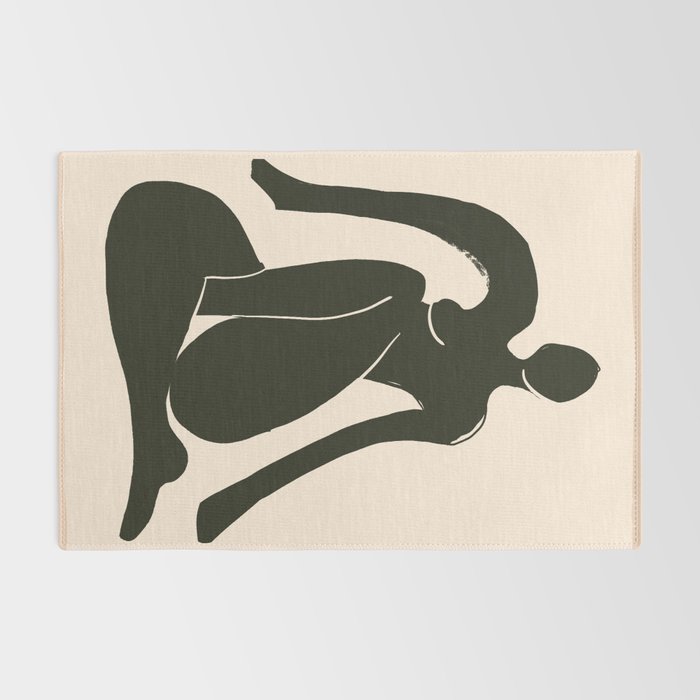 Abstract Art Female Figure 31 Rug Gallery Image 2