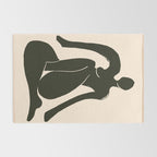 Abstract Art Female Figure 31 Rug Gallery Image 2