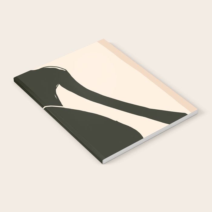 Abstract Art Female Figure 31 Notebook Gallery Image 1