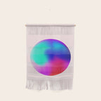 Pink And Purple Gradient Sphere Wall Hanging Gallery Image 1