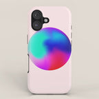 Pink And Purple Gradient Sphere iPhone Case Gallery Image 1