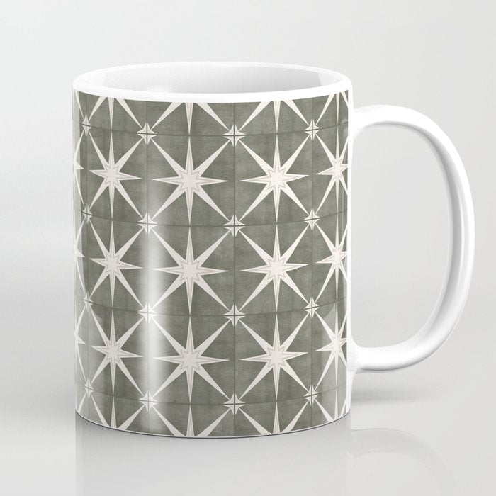 arlo star tile - olive Coffee Mug Gallery Image 1