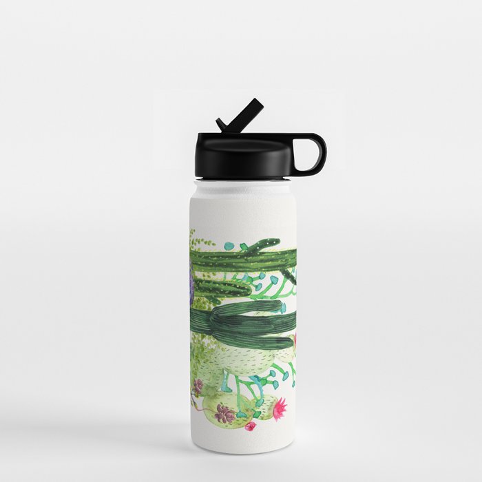 Cactus Garden Water Bottle Gallery Image 1