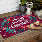 Merry F*cking Christmas - Maroon Outdoor Rug Gallery Image 2