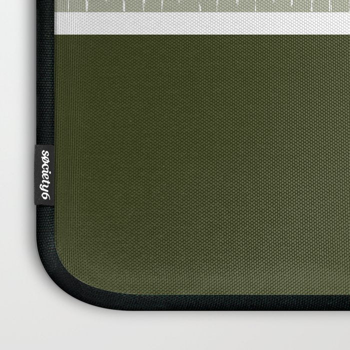 Linen Sage & Olive Laptop Sleeve Gallery Image 3