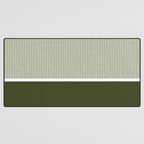 Linen Sage & Olive Desk Mat Gallery Image 3