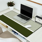 Linen Sage & Olive Desk Mat Gallery Image 2