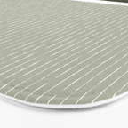 Linen Sage & Olive Bath Mat Gallery Image 3