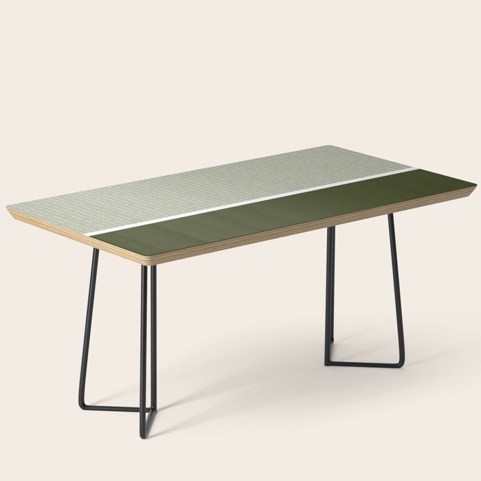 Linen Sage & Olive Coffee Table Gallery Image 1