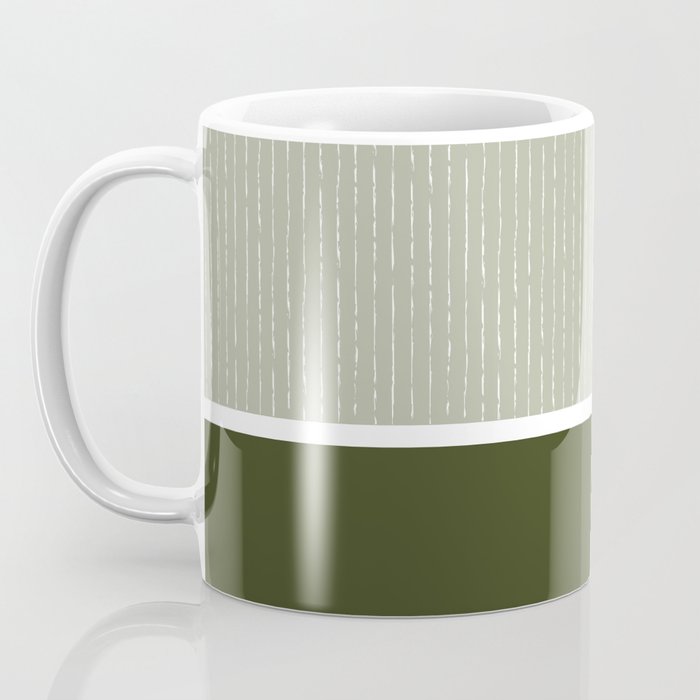 Linen Sage & Olive Coffee Mug Gallery Image 3