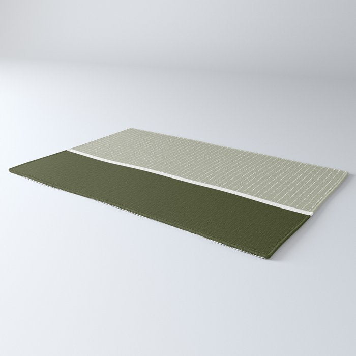 Linen Sage & Olive Rug Gallery Image 3