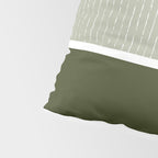 Linen Sage & Olive Pillow Sham Gallery Image 4