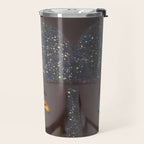 Magic people vol.3 | disco |  70s | 80s | hair | style | vintage | retro | collage | glitter | vibe Travel Mug Gallery Image 2