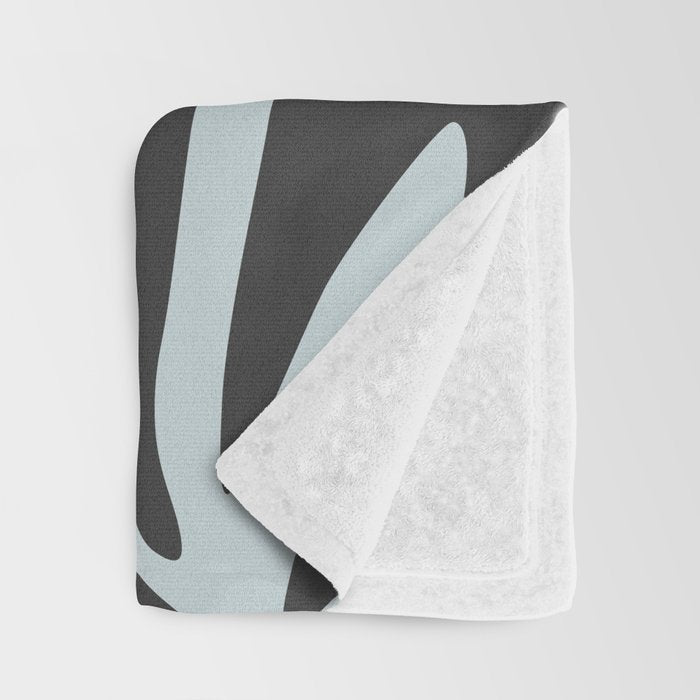 Seagrass - dusk Throw Blanket Gallery Image 3