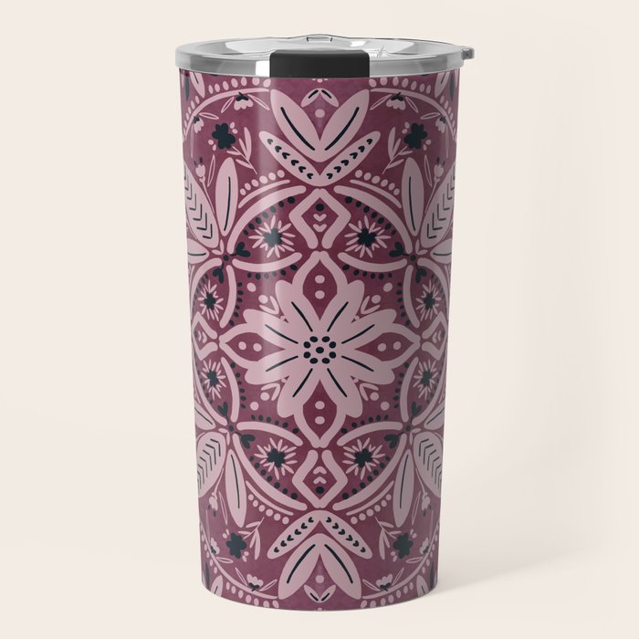 Chic Nature Charm Travel Mug Gallery Image 1