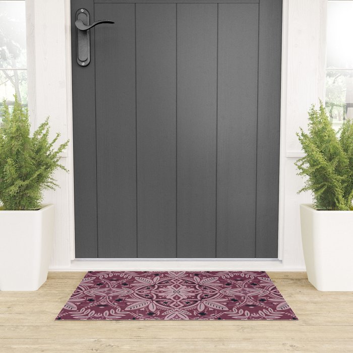 Chic Nature Charm Welcome Mat Gallery Image 3