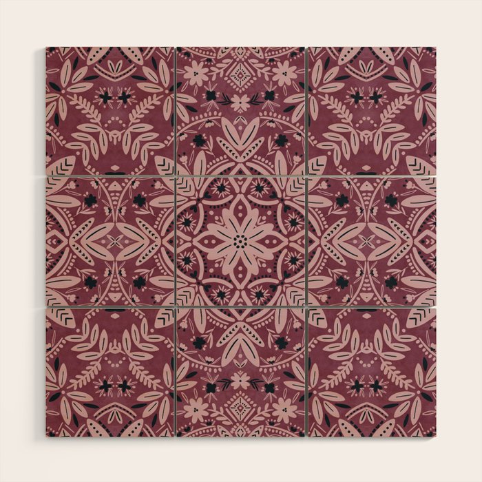 Chic Nature Charm Wood Wall Art Gallery Image 1