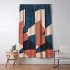 ABSTRACT ALPHABET / Gothic D Window Curtain Gallery Image 5