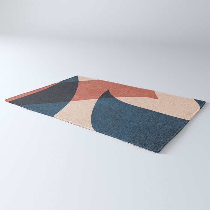 ABSTRACT ALPHABET / Gothic D Rug Gallery Image 3