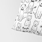 Three dogs Pillow Sham Gallery Image 4