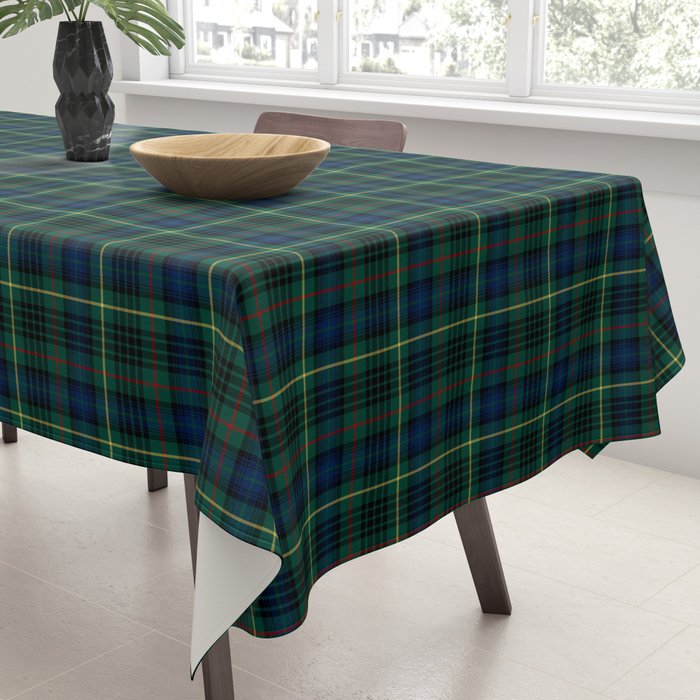 Clan Stewart Hunting Tartan Tablecloth Gallery Image 3