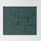 Clan Stewart Hunting Tartan Throw Blanket Gallery Image 2