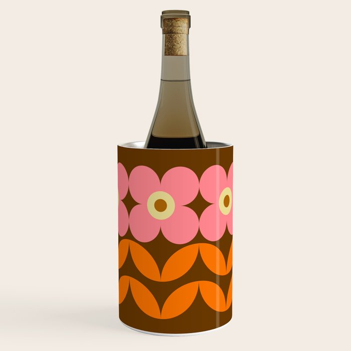 Retro Flower 10B Wine Chiller Gallery Image 3