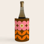 Retro Flower 10B Wine Chiller Gallery Image 1
