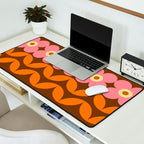 Retro Flower 10B Desk Mat Gallery Image 2