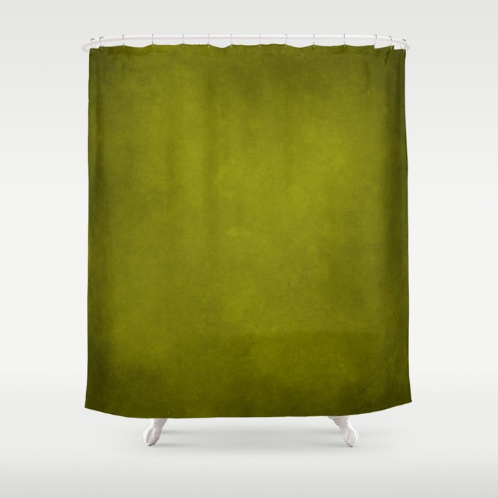 Olive green tones Shower Curtain Gallery Image 1