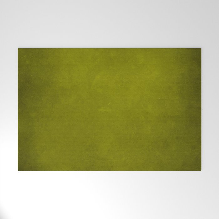 Olive green tones Welcome Mat Gallery Image 1