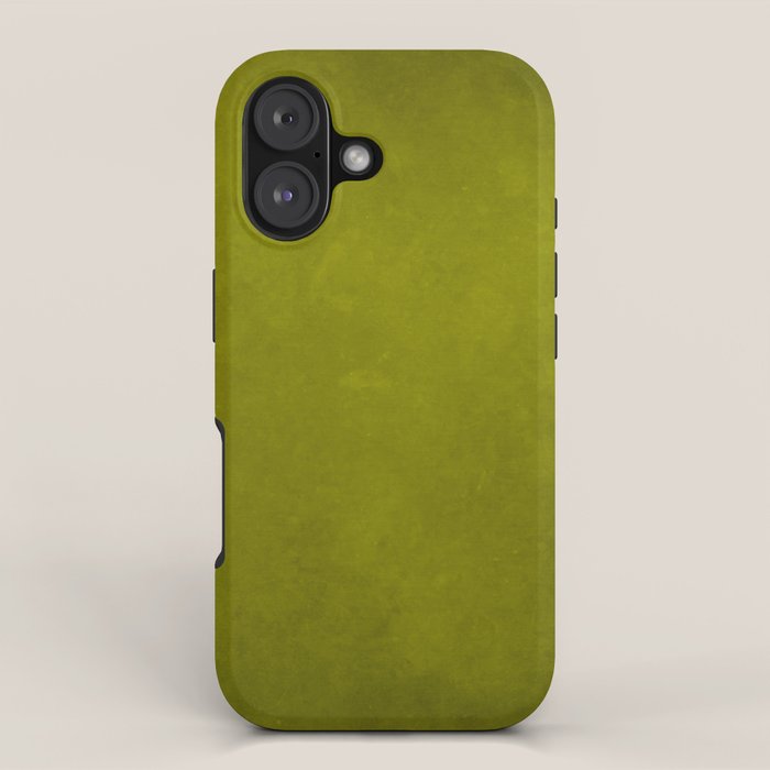 Olive green tones iPhone Case